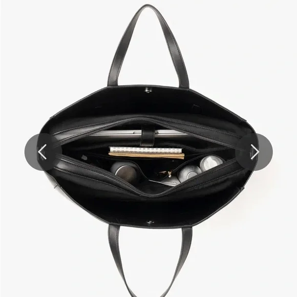 Calpak Black Messenger Bag - Picture 5 of 8